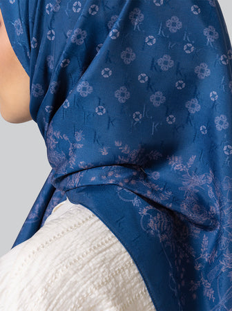 NOLA SIGNATURE SCARF NAVY