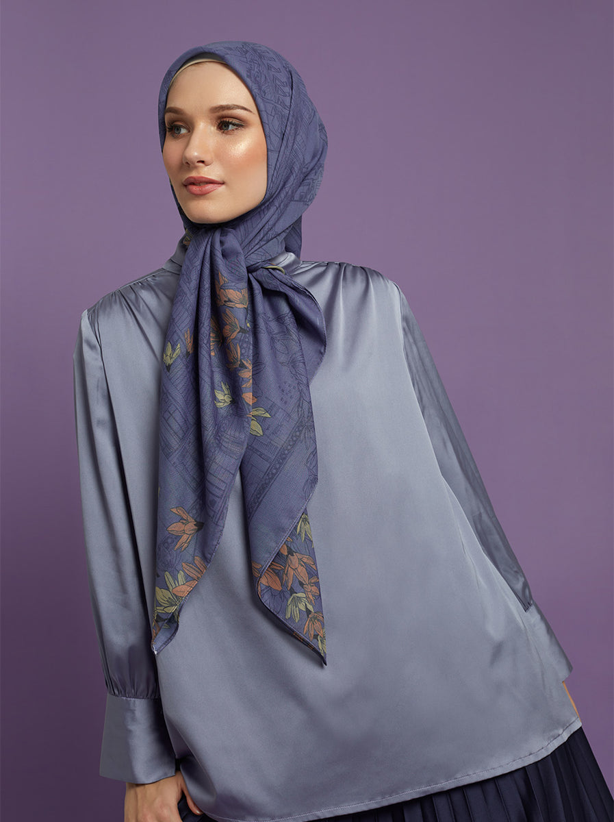 ORVA PARIS SIGNATURE SCARF MOONLIGHT BLUE – Kami Idea