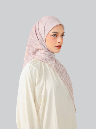 ORVA RAYA SIGNATURE SCARF DUSTY ROSE
