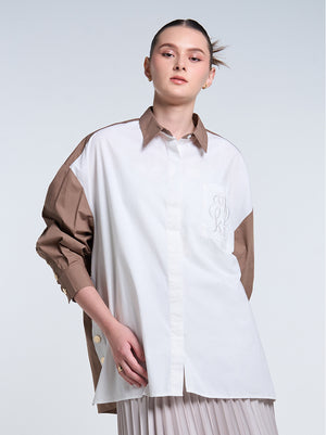 GALE TOP PLAIN IVORY COCO