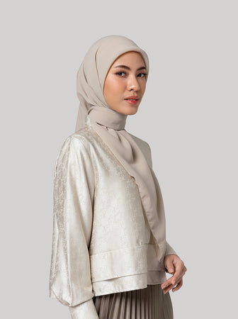 C.A.L.M SCARF PLAIN WARM BEIGE