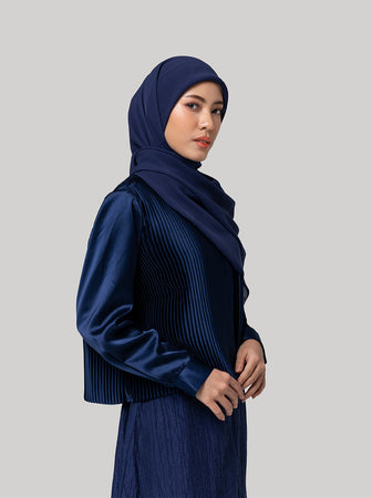 C.A.L.M SYAR'I SCARF PLAIN NAVY