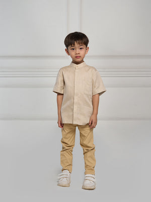 RAIHAN SHORT SLEEVE KIDS KOKO SAND