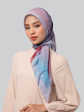 REVERIE SIGNATURE SCARF MULBERRY