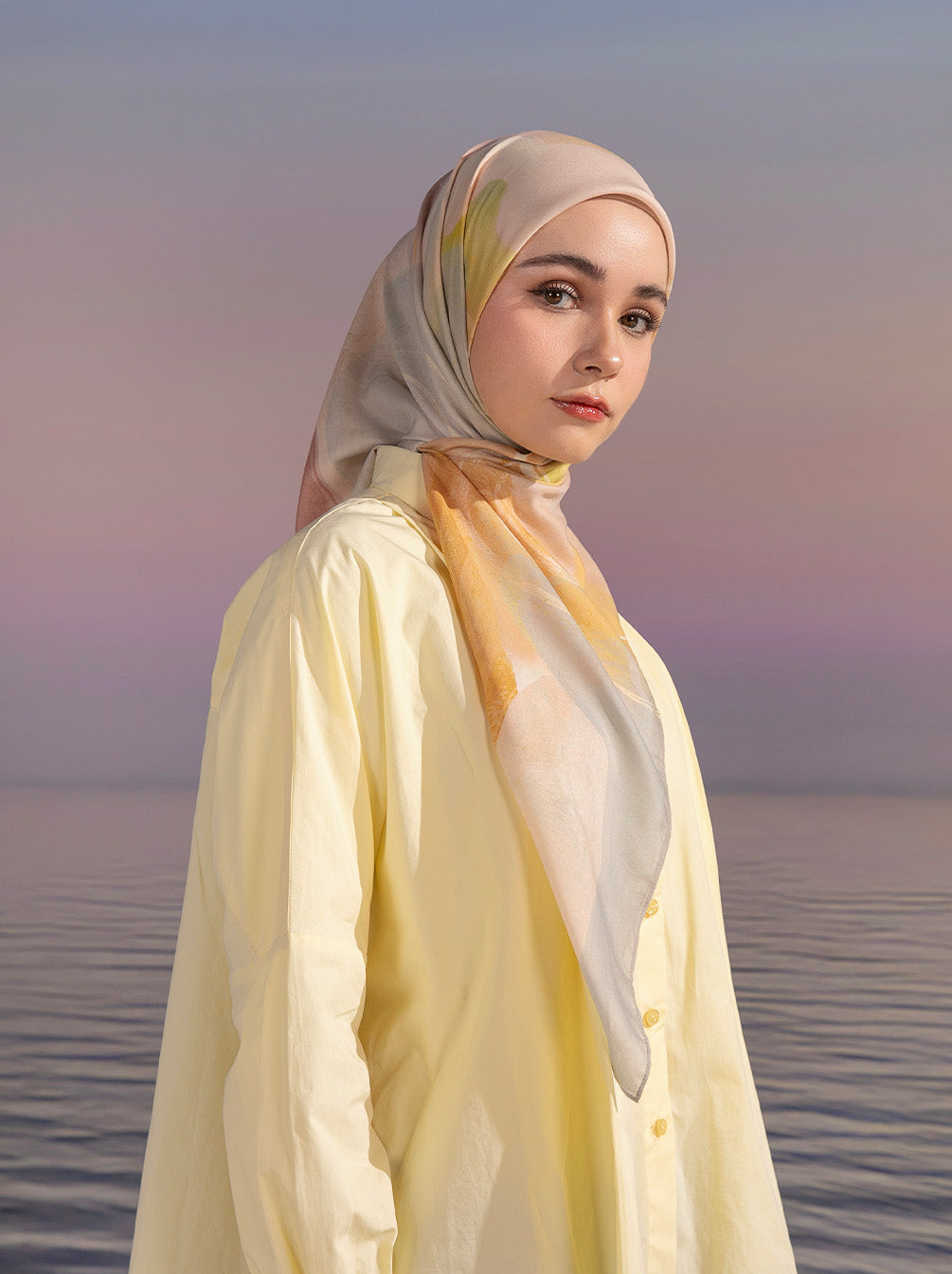 REVERIE SIGNATURE SCARF SORBET