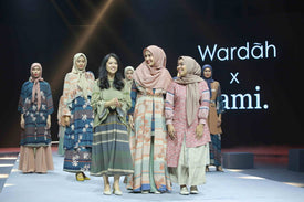 Kolaborasi Wardah Feel The Perfection Bersama 4 Desainer di Panggung Muslim Fashion Festival.