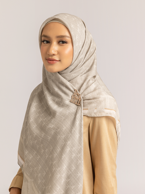 Monogram hot sale cashmere scarf