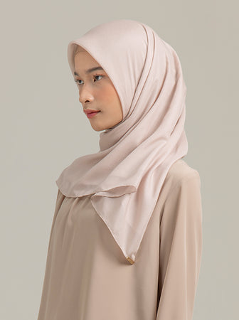 AIRY VOILE SCARF PLAIN SAND DEW