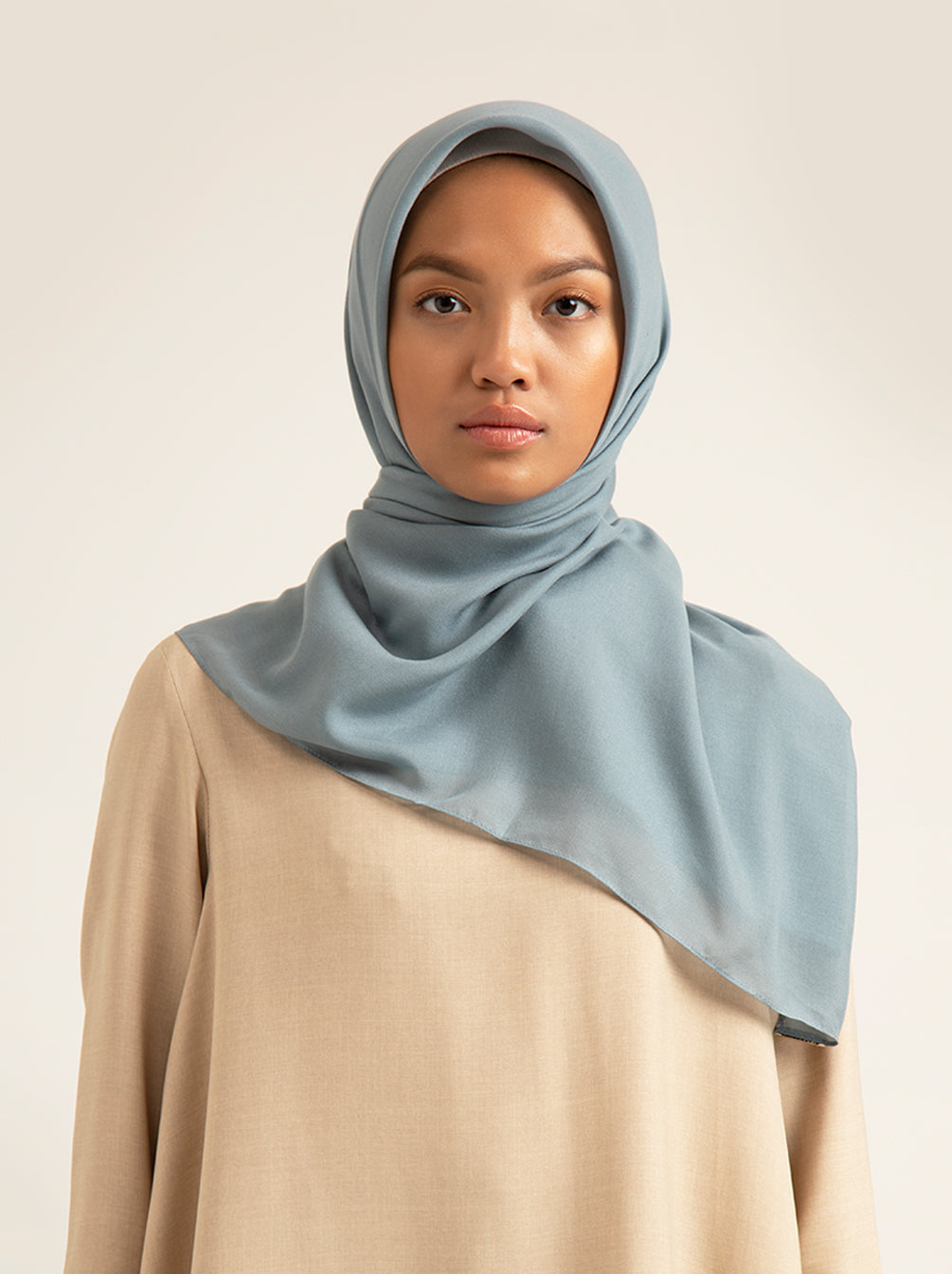 AIRY VOAL SCARF PLAIN JASE