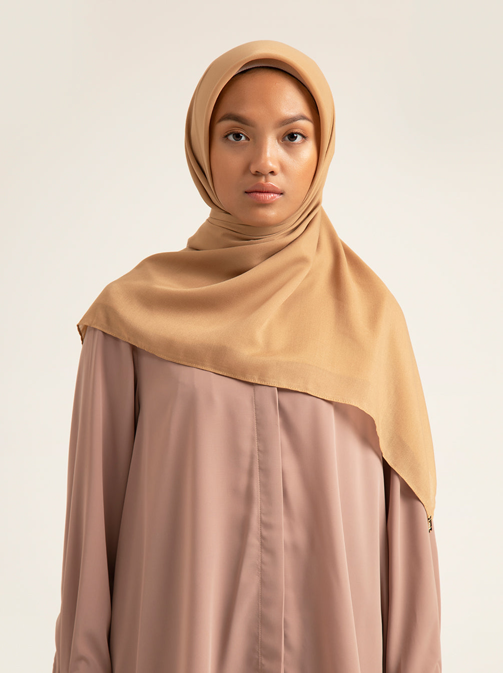 AIRY VOAL SCARF PLAIN MAPPLE