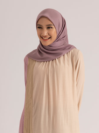AIRY VOILE SCARF PLAIN MULBERRY