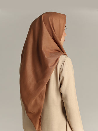 NUVOILE SCARF CHOCOLA