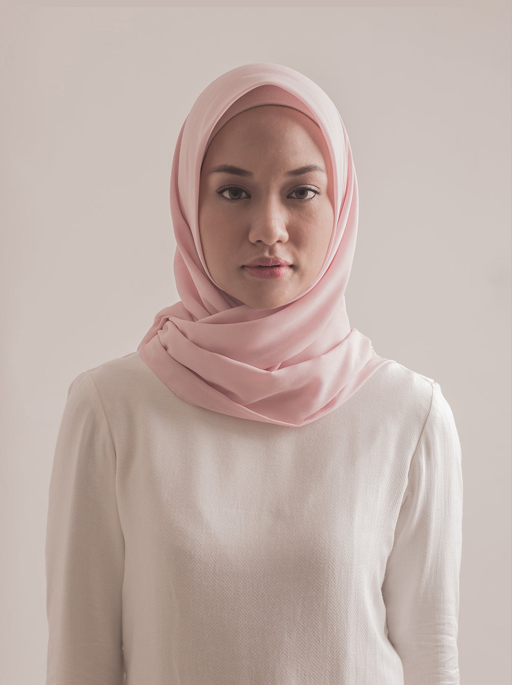 NUVOILE SCARF PINK GUM