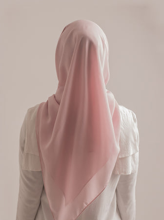 NUVOILE SCARF PINK GUM