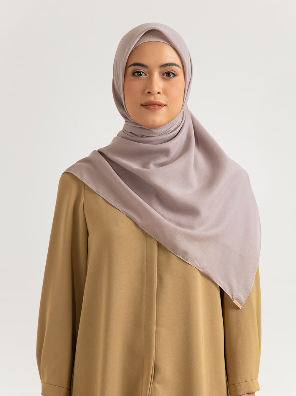 AIRY VOAL SCARF PLAIN FOVER