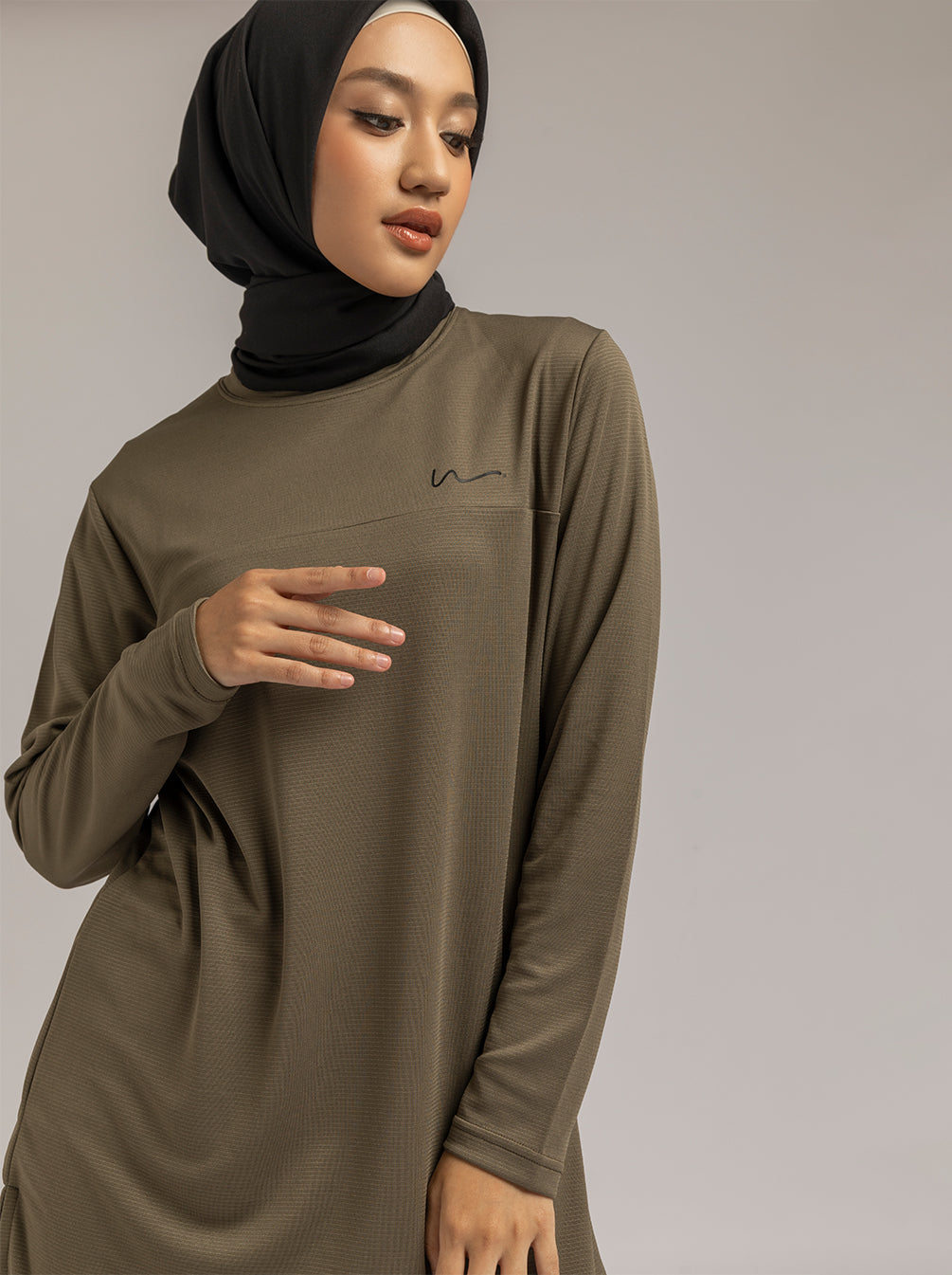 KAMI FLOW JENNA TUNIC OLIVE – Kami Idea