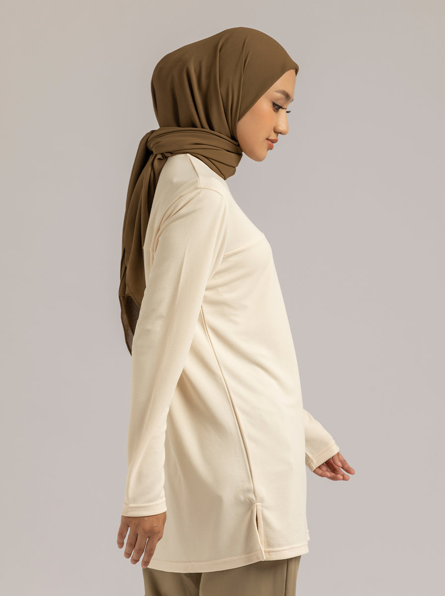 KAMI FLOW JENNA TUNIC IVORY Kami Idea